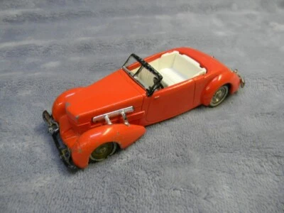 ESCALA 1/43 VINTAGE 1937 CABLE MODELO 812 ROJO-NARANJA MODELOS DE ANTAÑO LESNEY Foto 1 de 4