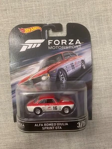 Hot Wheels Retro Entertainment Forza Motorsport Alfa Romeo Giulia Sprint GTA - Picture 1 of 2