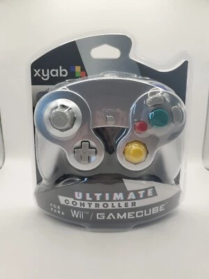 XYAB Wired Controller for Nintendo GameCube/ Wii / Wii U - Silver - New In Box - - Image 1 of 4