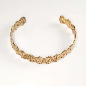 Nuevo Brazalete Banana Republic Floral Abierto Regalo Moda Mujeres Fiesta Vacaciones Joyería - Imagen 1 de 3