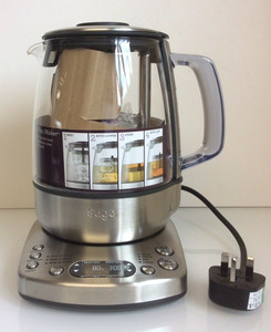 SAGE BTM800UK Tea Maker Motorised Tea Basket 1.5L Kettle Heston Blumenthal
