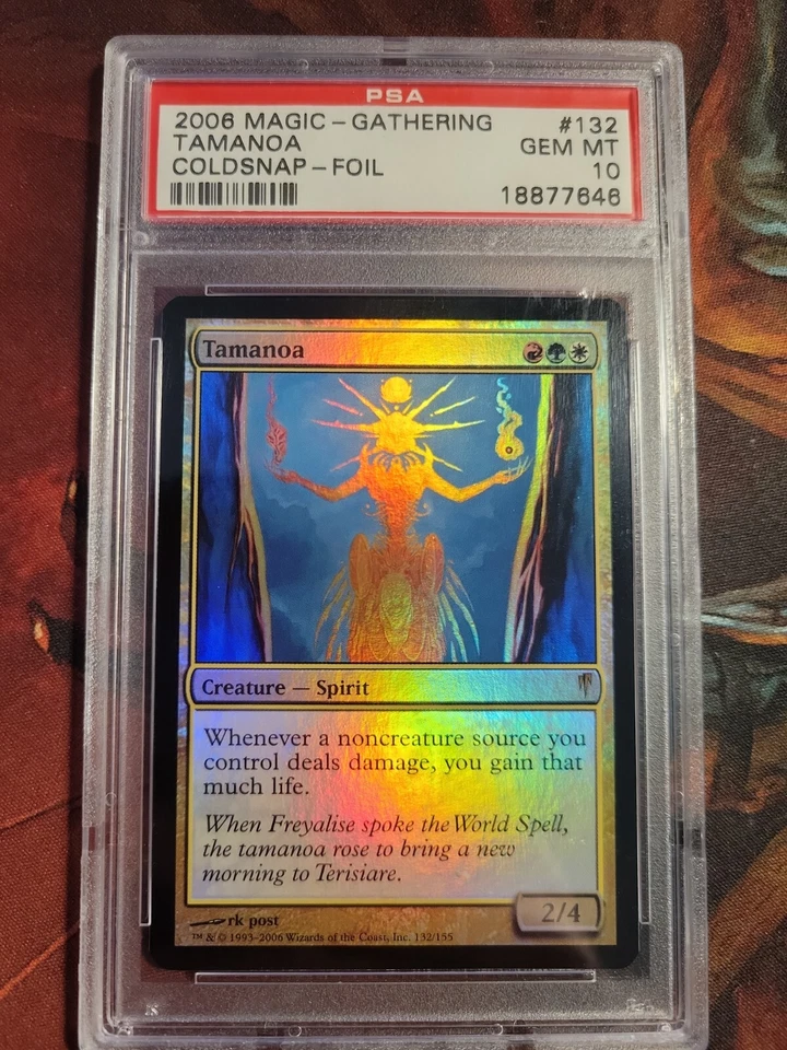 Tamanoa FOIL GEM MINT PSA 10 pop 1 MTG Magic the Gathering perfect 1 of 1 Graded - Image 1 of 4