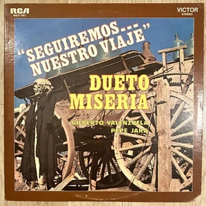 GILBERTO VALENZUELA PEPE JARA DUETO MISERIA LP LATIN 1970 VINYL RECORD VG++ - Picture 1 of 3