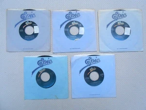 Lot of (5) Charlie Daniels Band 7" Vinyl 45 Records Devil Went Down Ill Wind VG+ - Picture 1 of 14