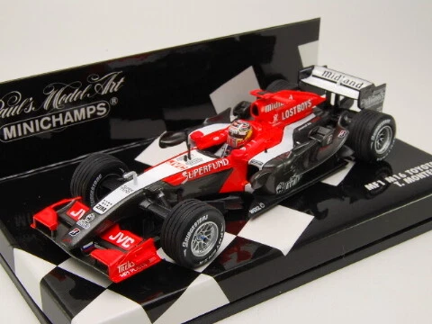 Minichamps 1:43 MF1 M16 Toyota 2006 T. Monteiro from Japan - Image 1 of 1