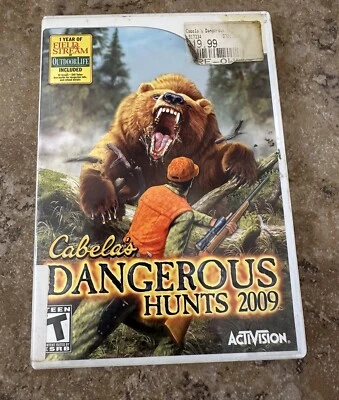 Cabela's Dangerous Hunts 2009 (Nintendo Wii, 2008) - Image 1 of 4