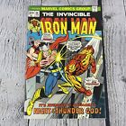 Marvel Comics Group The Invincible Iron Man #66 Iron man vs Thor 1974