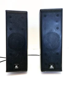 Pair of Logitech Computer Stereo Speakers - Zdjęcie 1 z 2