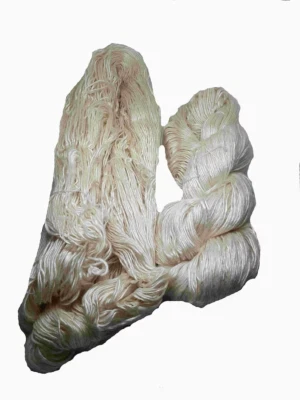 KNITSILK Pure Mulberry Silk Yarn undyed singles 400 yards per 100 grams 4NM duke silk