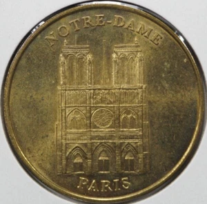 Notre Dame, Paris Monnaie De Paris Coin Token - Picture 1 of 2