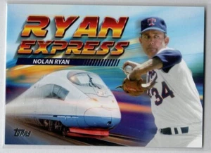 NOLAN RYAN 2023 Topps Update AKA RYAN EXPRESS AKA-3 Texas Rangers - Picture 1 of 2