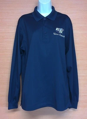 Camisa polo de baloncesto azul manga larga para mujer Georgia Southern University talla M Foto 1 de 4