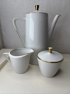 SELTMANN WEIDEN BAVARIA GERMANIA MONIKA TEIERA CAFFETTIERA CON CREMA ZUCCHERO - Foto 1 di 6