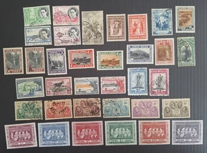 RARE 1930s- Belgian Congo lot of Pictorial postage stamps Mint/used - Picture 1 of 6
