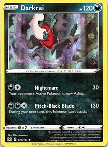 Darkrai Holo Holo Rare Darkness Holo SWSH11: Lost Origin 120/196 NM - Picture 1 of 2