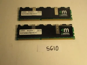 Mushkin Blackline 2x2Gb=4Gb PC3-12800 1600Mhz DDR3 Desktop Memory RAM (5610) - Picture 1 of 2