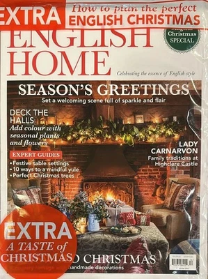 English Home December 2025 & A Taste Of Christmas Supplement To English Home New - Image 1 of 2