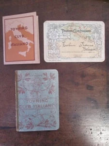 LOTTO TRE TESSERE TOURING CLUB ITALIANO CITTA' MILANO E BO. -anno 1914 -1930 - Picture 1 of 3