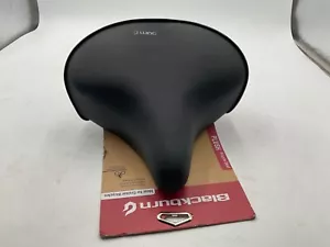 ORIGINAL New Blackburn Comfort Super Soft Foam Noseless Bicycle Seat, Black - Picture 1 of 2