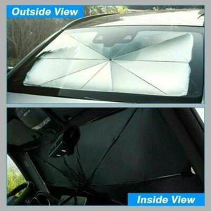 (Motor UV Umbrella) Automotive Windshield Sun Shade Sunshade Window USA b ζ - Picture 1 of 12