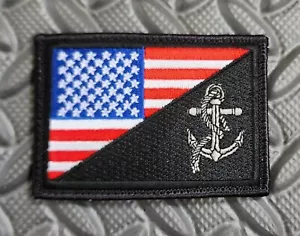 Parche moral de la Marina de los Estados Unidos/bandera estadounidense - USN - por Rothco - Imagen 1 de 6