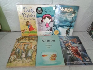 Lot of (6) Girl's Scholastic - Softcover Chapter Books - Narnia - Kiki - Daisy - Foto 1 di 1
