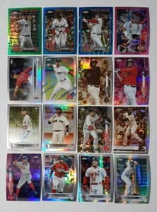 2019-2024 Topps Chrome Boston Red Sox Autograph Refractor Lot - Picture 1 of 11