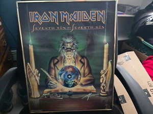 Iron Maiden picture in frame - Picture 1 of 1