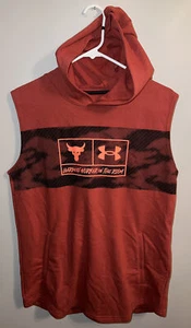 NWT Boy’s XL Under Armour Boys Project Rock PJT Rival Fleece Terry SL Hoodie - Picture 1 of 4