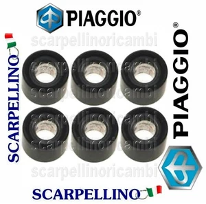 KIT 6 RULLI PIAGGIO FREE NRG NTT QUARTZ SFERA 16x13 peso 8,4 gr- PIAGGIO 2899275 - Imagen 1 de 1