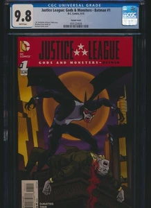 Justice League Gods & Monsters Batman 1 DC 2015 CGC 9.8 Cooke Timm Variant - Picture 1 of 3