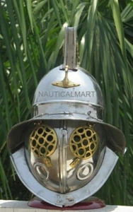 MEDIEVAL COLLECTIBLE GLADIATOR SCA LARP ROMAN MEDUSA HELMET REPLICA Christmas - Picture 1 of 4