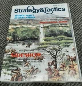 SPI Strategy & Tactics #135 Game Magazine - Sideshow East Africa - Unpunched - Picture 1 of 3