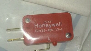 922FS2-A9N-V3-L MICROINTERRUPTOR HONEYWELL NUEVO EN BOLSA SELLADA DE FÁBRICA CANTIDAD - Imagen 1 de 2