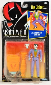 Joker Action Figure Kenner 1992 Laughing Gas Batman Animated Series New Sealed - Picture 1 of 2