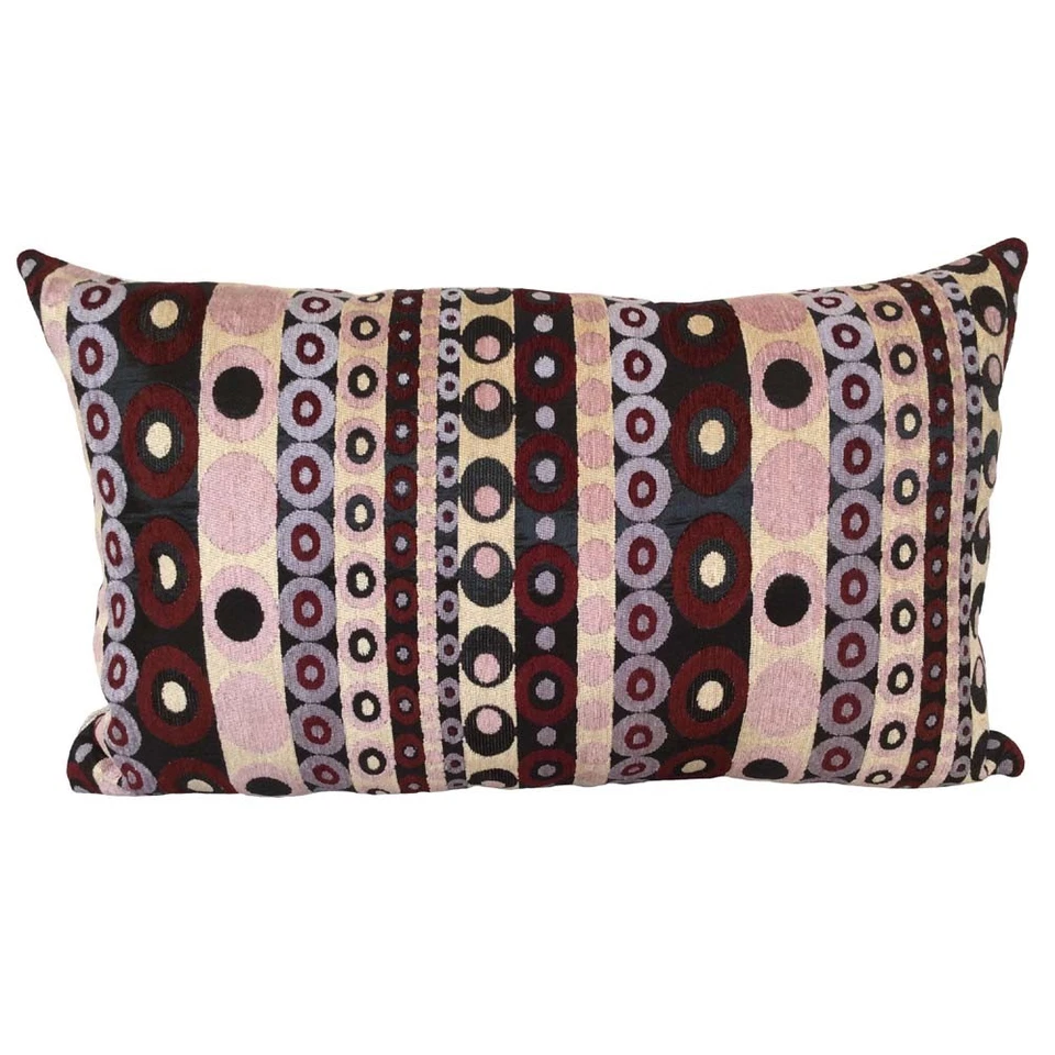 Multi-Color Spotted Upholstery 14x24" Decorative/Throw Pillow Case/Cushion Cover - Image 1 of 3