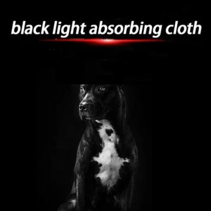 Photography Pure Black Background Photo Backdrop Prop Light Absorbing Cloth - Picture 1 of 5