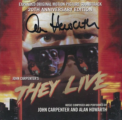 John Carpenter’s They Live (1988) Complete Score CD / signed by Alan Howarth - Bild 1 von 2