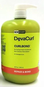 DevaCurl Curlbond Re-Coiling Mild Lather Cleanser 32 oz for Damaged Curls *NEW* - Picture 1 of 3