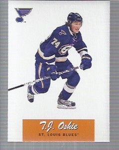 2012-13 (BLUES) O-Pee-Chee Retro #236 T.J. Oshie