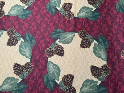 Tela de edredón Lodge & Lakeside de Thimbleberries Club (2008) 6908-1 Pinecones Foto 1 de 4