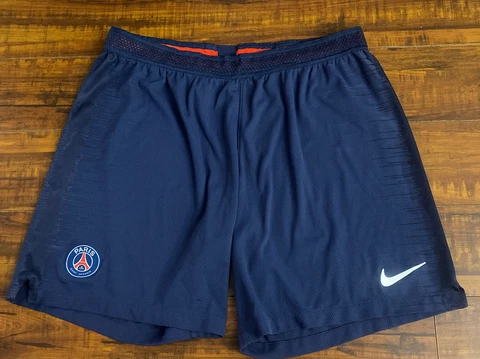 Nike Vapor PSG 2019-2020 Home Shorts Football Blue Size XL Paris Saint Germain Cover