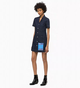 Calvin Klein Denim Dresses for Women for sale | eBay