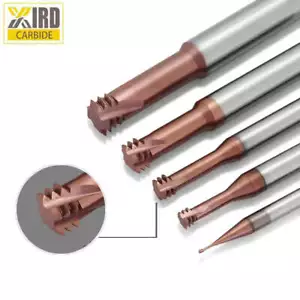 8-32 3P Tungsten Carbide Milling Cutter Thread Mill Cutting Tool TiSiN Coated - Picture 1 of 3