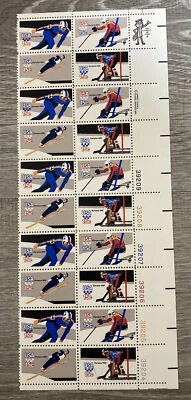 US SCOTT 1795  - 1798 Block OF 20 1980 OLYMPIC STAMPS 15 CENT FACE MNH - Image 1 of 3