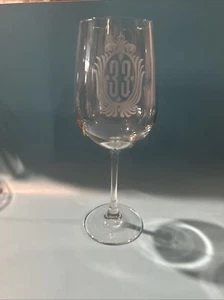 Disneyland Club 33 Weinstiel Trinkglas Neuwertig N - Bild 1 von 7