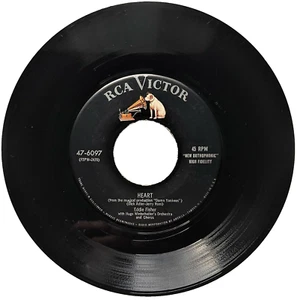 Eddie Fisher – Heart / Near to You: RCA Victor # 47-6097: Mono: 1955: NM- - Picture 1 of 5