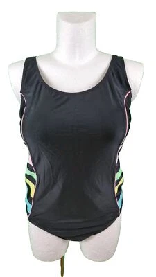 Maritim Badeanzug Größe 60 C - 60 D Cup Bademode Schwimmanzug Schwarz Sommer - Bild 1 von 4