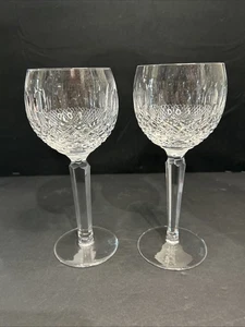 Juego de 2 corvejones de vino WATERFORD COLLEEN 7,5" EXCELENTE - Imagen 1 de 9