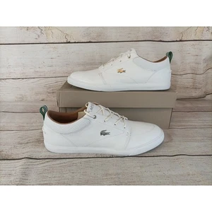 Zapatillas de cuero blanco Lacoste Bayliss 119 1 U para hombre talla 11,5 - Imagen 1 de 11